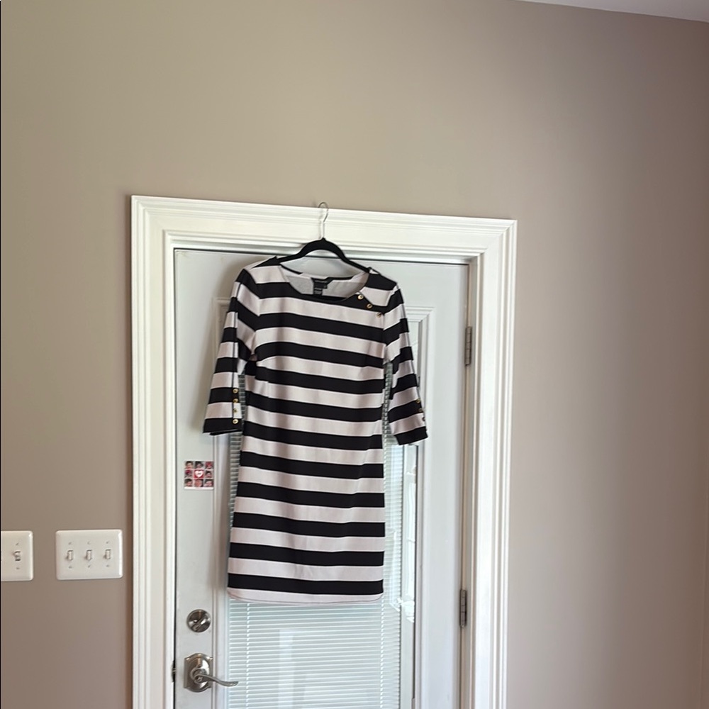 Jules & Leopold Monochrome Striped Top